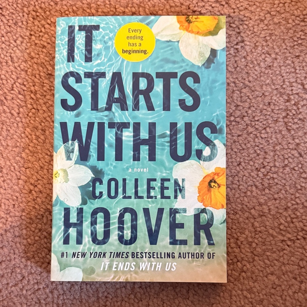 It Starts With Us by Colleen Hoover Book